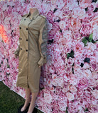 Khaki Work Dress